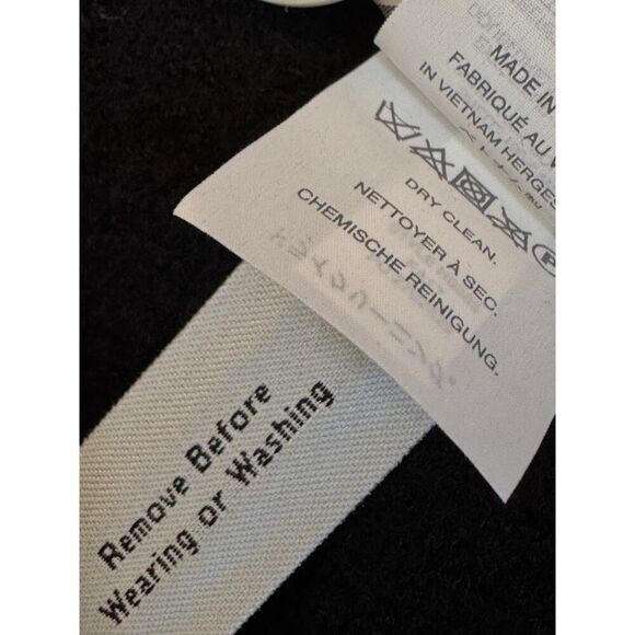 NWT J.Crew Black Double Breasted Wool Blazer Jacket Women's Size Small Classic - Picture 10 of 14